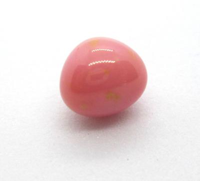 Full Pink Conch Pearl Tetrahedron Shape 2+ carats