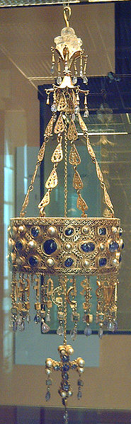 Gothic Pearl Crown Visigoth King Reccesvinthus