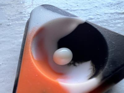 Grandfather Finds Littleneck Clam Pearl