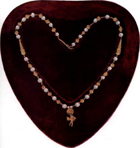 Grecian Pearl & Gold Necklace Grecian Pearl & Gold Necklace