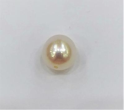 High Luster Natural Pearl Basra 2+ carat 7mm Part Drilled DANAT certificate