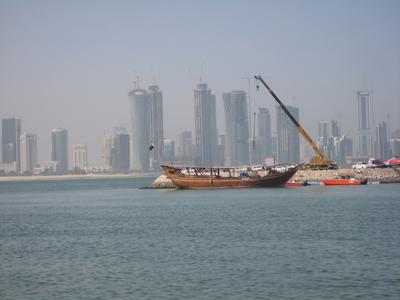 Qatar skyline