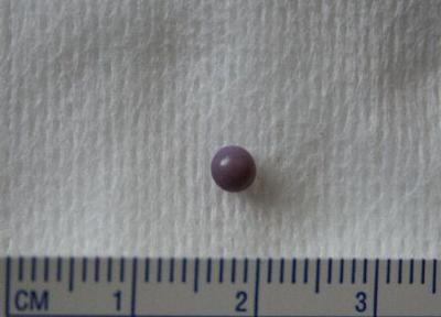 4mm Purple Quahog Pearl