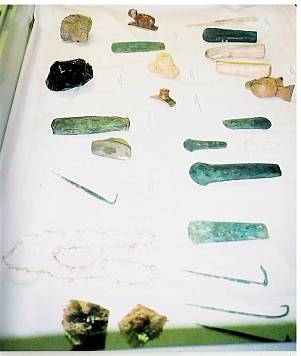 Indian artifacts natural pearls Toolsboro mounds Indian Artifacts natural pearls Toolsboro mounds