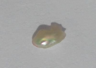 0.10 carats Iridescent White Abalone Pearl for Sale