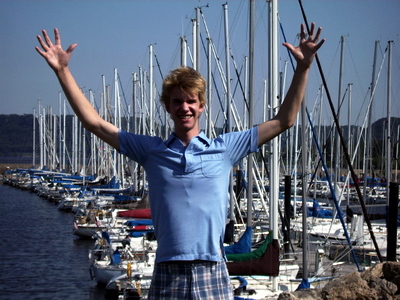 John in Sailboat Heaven Lake City Minnesota John in Sailboat Heaven Lake City Minnesota