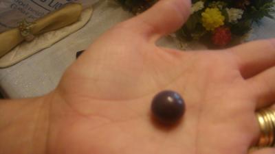 Large Purple Quahog Pearl