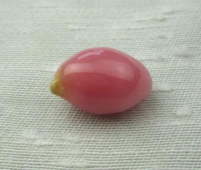 Large Rare Drop Shape Deep Pink Conch Pearl 15mm 9 carats