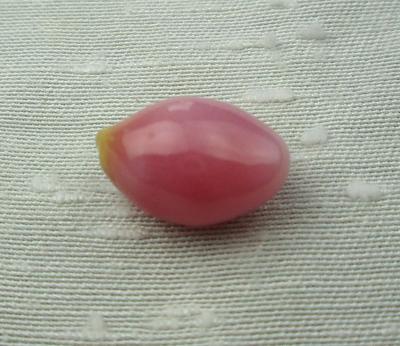 Large Rare Drop Shape Deep Pink Conch Pearl 15mm 9 carats