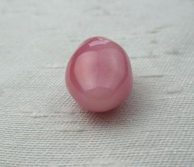 Large Rare Drop Shape Deep Pink Conch Pearl 15mm 9 carats