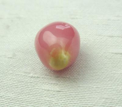 Large Rare Drop Shape Deep Pink Conch Pearl 15mm 9 carats