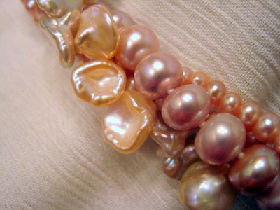 Lavender Freshwater Pearls