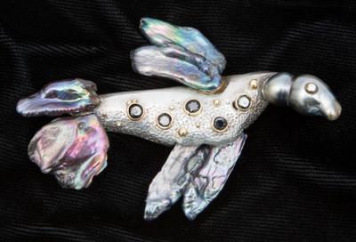 Leopard Seal Pearl Jewel