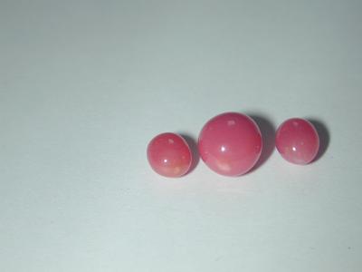 Matching Set 5.53 ct of pink Conch Pearls 