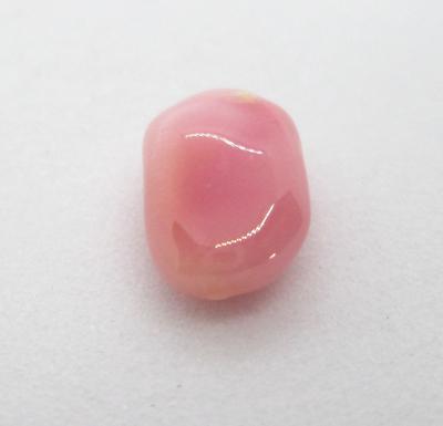 Medium Pink Conch Pearl Oblong Oval 8mm