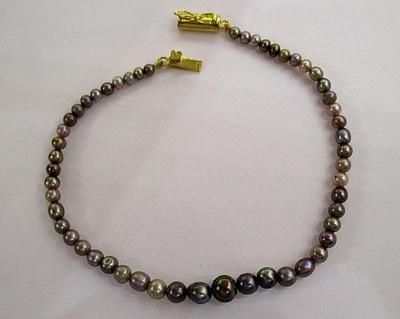 Multi-Colour Natural Pearls Bracelet