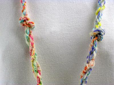 Muscatine Button Necklace with Large Black Buttons