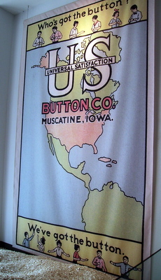 Muscatine Iowa Button Capital of the World 