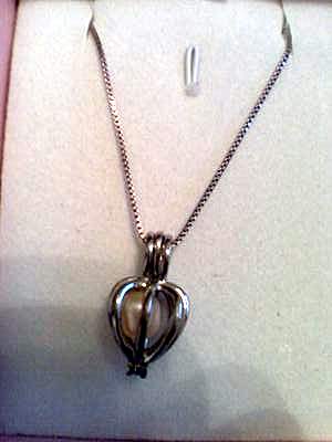 My Gorgeous Peach Colored Pearl