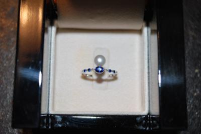Natural Persian Gulf Pearl Ring Natural Persian Gulf Pearl Ring