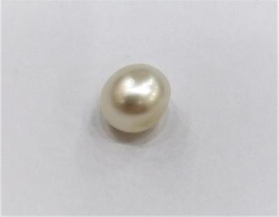 Natural Basra Pearl 1 carat Near Button Shape