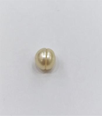 Natural Basra Pearl 1+ carats Circled Button