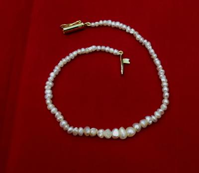 Natural Basra Pearl Bracelet - 17.58 carats Persian Gulf Pearls