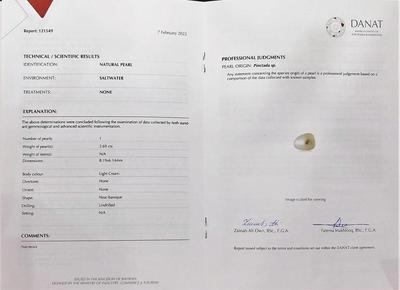 Natural Basra Pearl Loose Undrilled 2+ carats