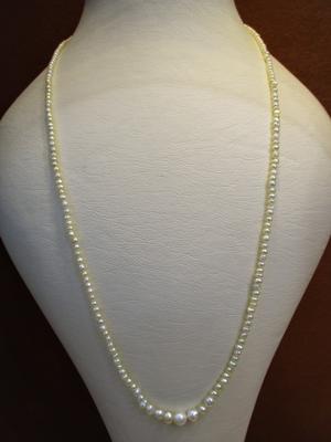 Natural Basra Pearl Necklace 1-5mm 30 carats