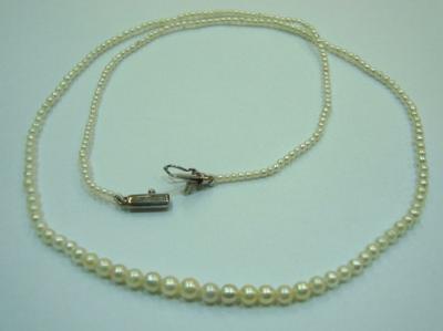 Natural Persian Gulf Pearl Necklace Natural Persian Gulf Pearl Necklace