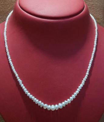 Natural Basra Pearl Necklace Strand 