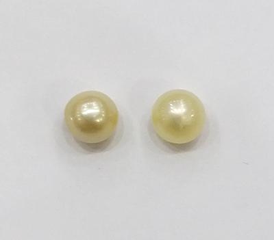 Natural Basra Pearl Pair 5mm Light Cream
