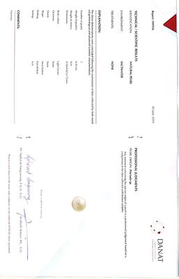 Natural Basra Pearl Pair (Part-Drilled) 3-4mm