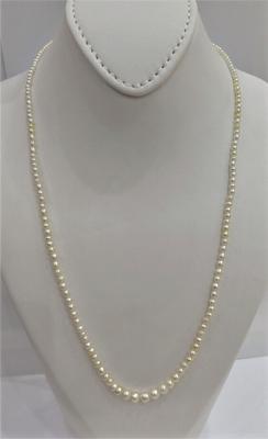 Natural Basra Pearl Strand Necklace 31 total carats