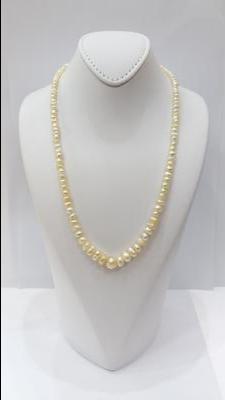 Natural Basra Pearls Necklace 91 carats DANAT cert