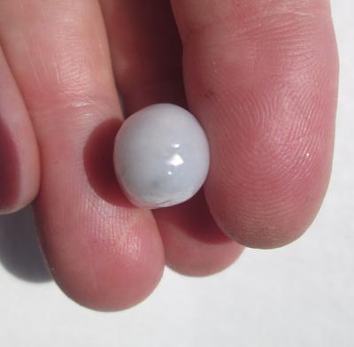 Natural Clam Pearl Drop Shape 12 carats 19mm