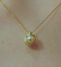 Natural Pearl Pendant Natural Pearl Pendant