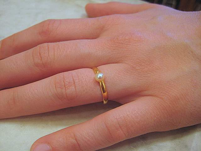 Natural Pearl Ring