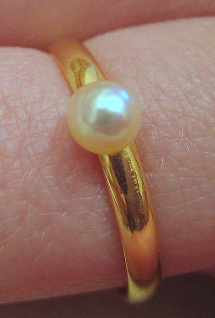 Natural Pearl Ring Natural Pearl Ring