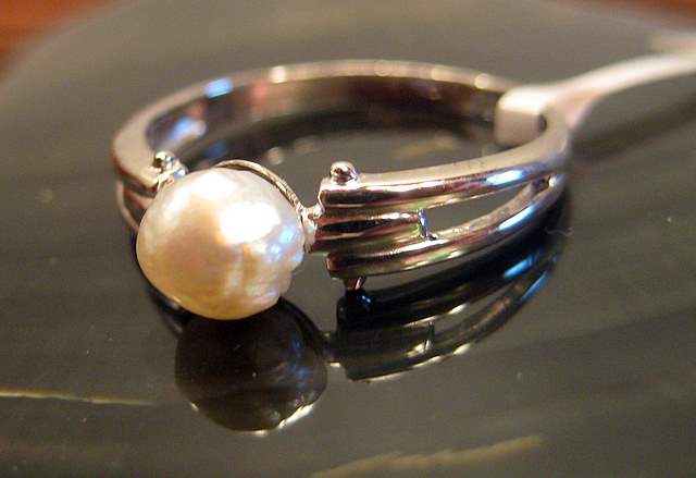 Natural Pearl Ring Natural Pearl Ring