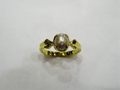Natural Pearl Basra Ring 2 carats