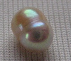 Natural Persian Gulf 2 Toned Loose Pearl with Certificate