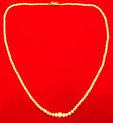 Natural Pearl Necklace at 33 Carats