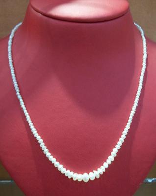Natural Pearl Necklace of Basra Pearls