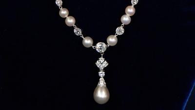 Natural Pearl Necklace Tiffany 1910