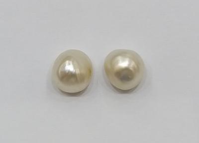 Natural Pearl Pair (Part-Drilled) 4.95 carats