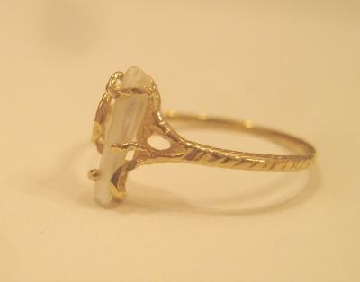 Natural Tennessee River Pearl Ring