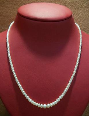 34.23 Carat Natural Basra Pearl Necklace