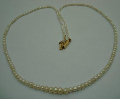 Natural Persian Gulf Pearl Necklace