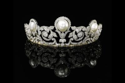 Natural Pearl - Murat Tiara <I>Photo: Sotheby's</I>